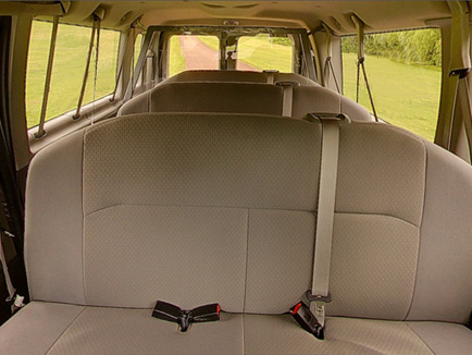 Multi-Passenger Van Interior